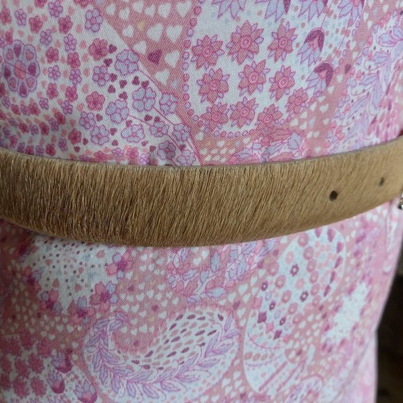 Ana Firenze S 1646 Italian leather & Abalone Belt - Picture 3 of 7